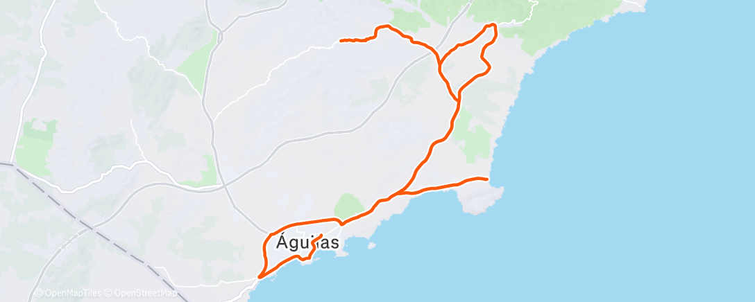 Карта физической активности (Bicicleta por la mañana)