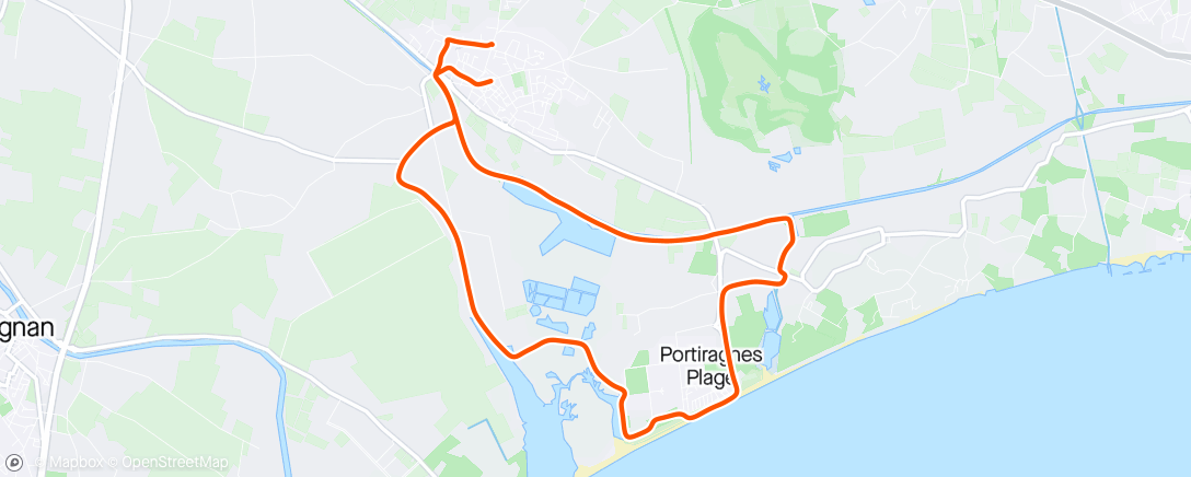 アクティビティ「Porti’Run」の地図