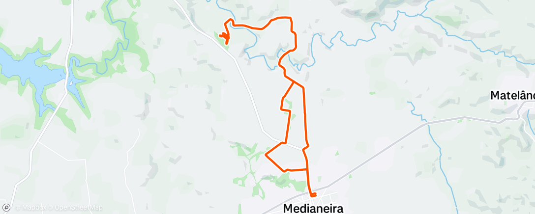 Mappa dell'attività Pedalada matinal