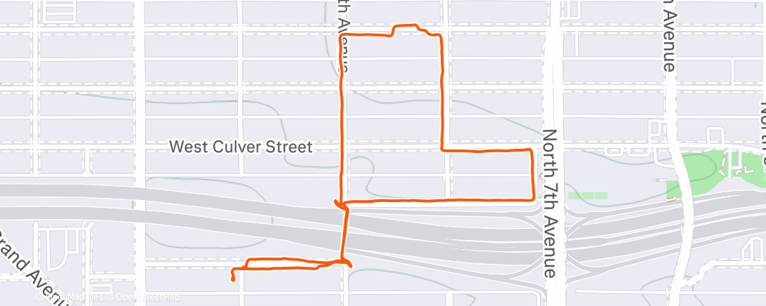 Map of the activity, They call me Mister Tibbs!