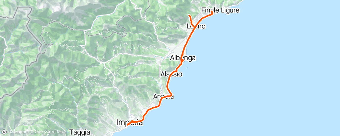 アクティビティ「Via Aurelia.」の地図