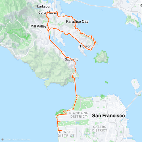 paradise loop bike route