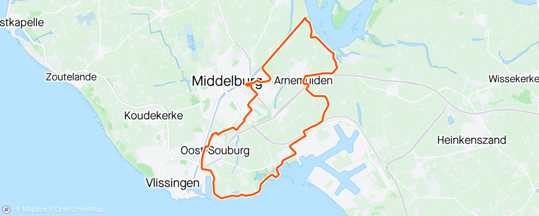 Mappa dell'attività Rondje vroeg