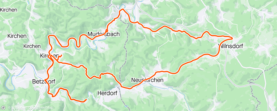 Map of the activity, Klassisches Aprilwetter