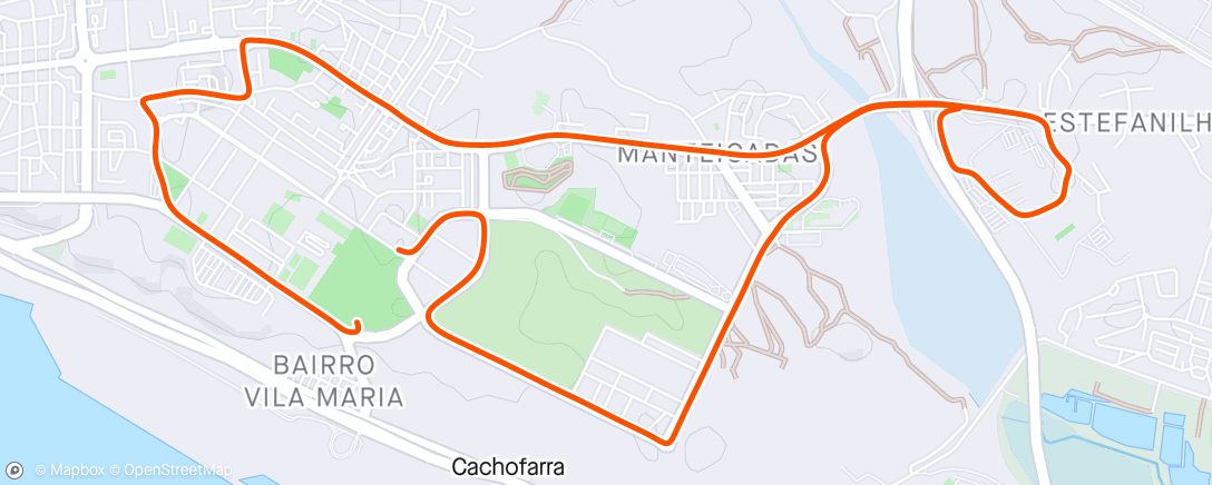 Map of the activity, 17 Corrida da Liberdade 2024