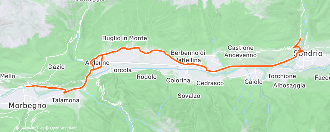 Карта физической активности (Bici)