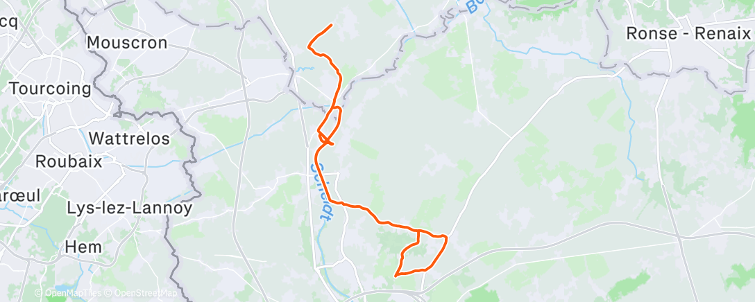 Map of the activity, Ochtendrit