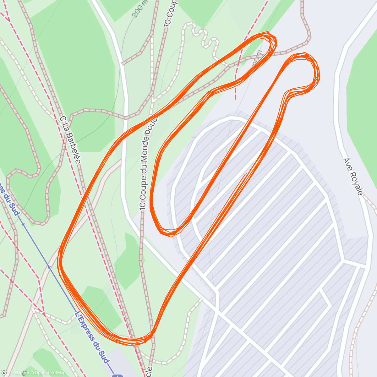 Map of the activity, Xcc MSA