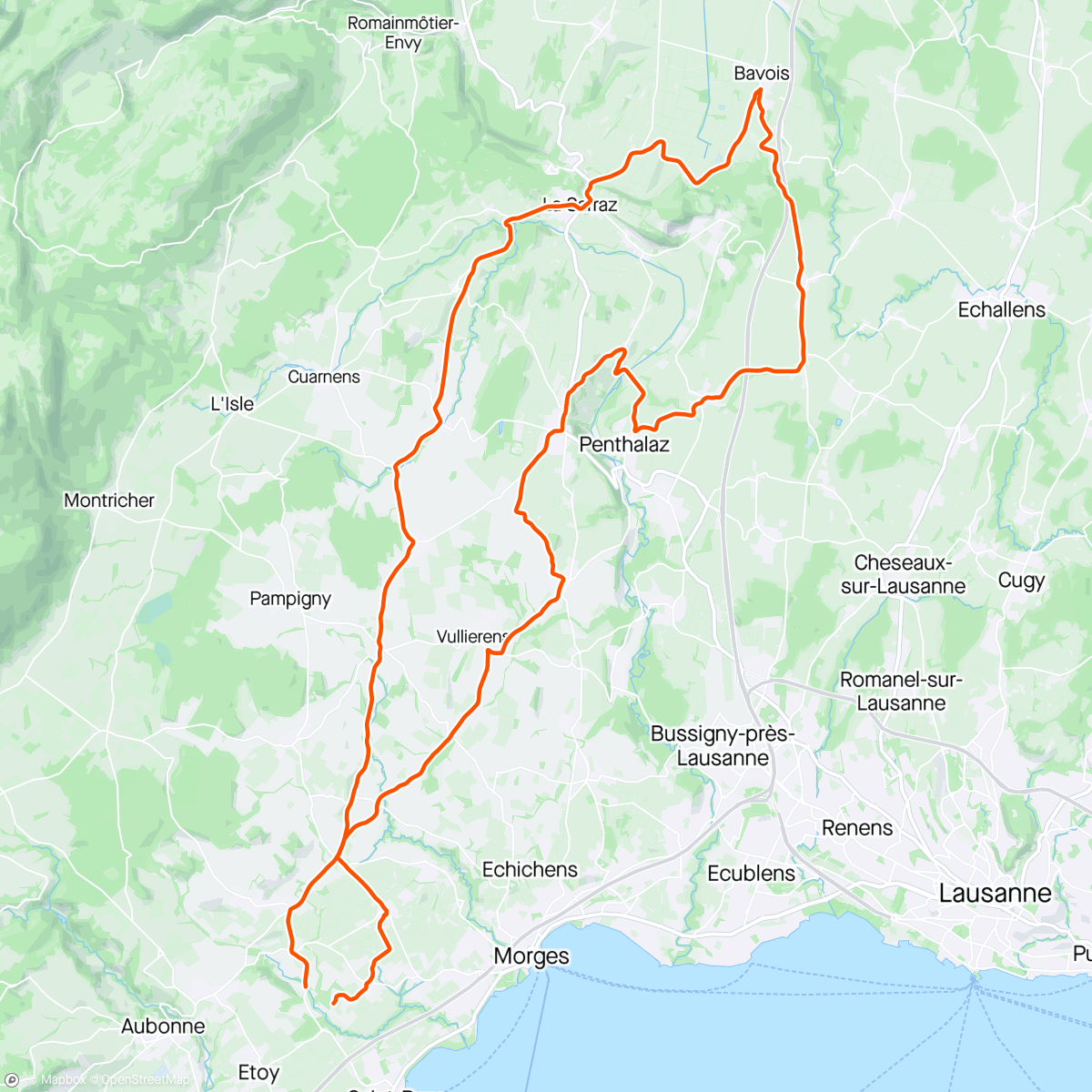 Map of the activity, Brrrr! semaine hivernal💨💨🚴🏻‍♂️🥶🥶