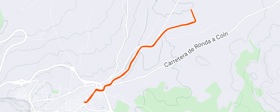 Карта физической активности (Carrera de tarde)