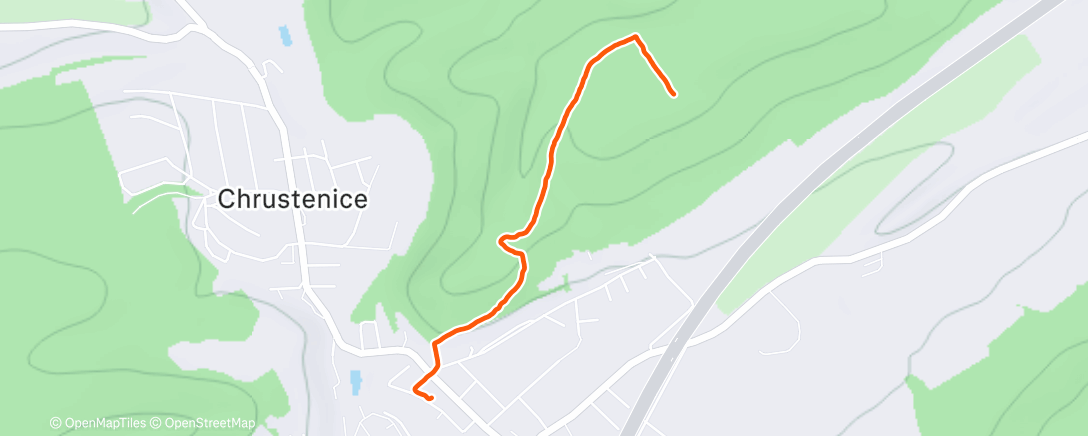 Map of the activity, Po běhu dom