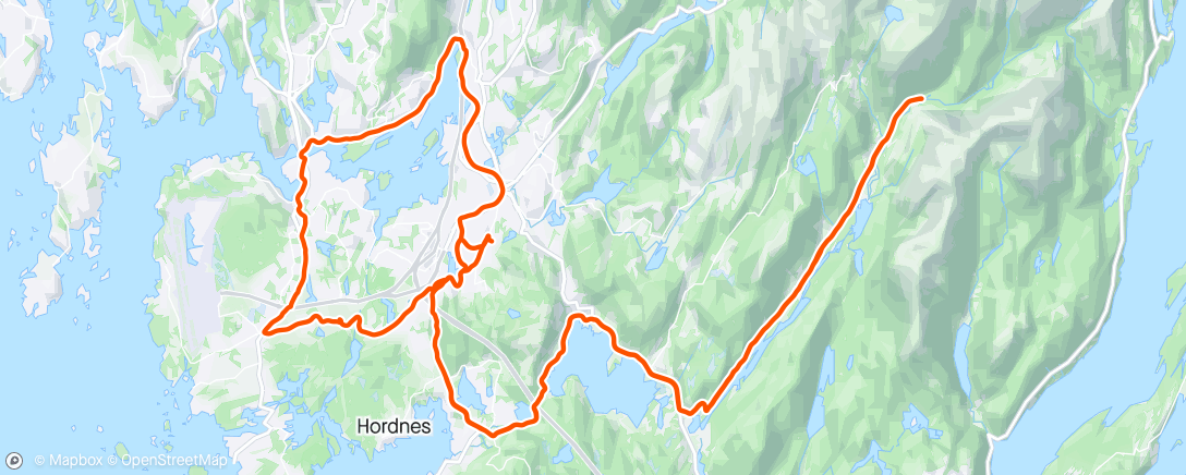 「Hausdalen og Nordåsvannet」活動的地圖