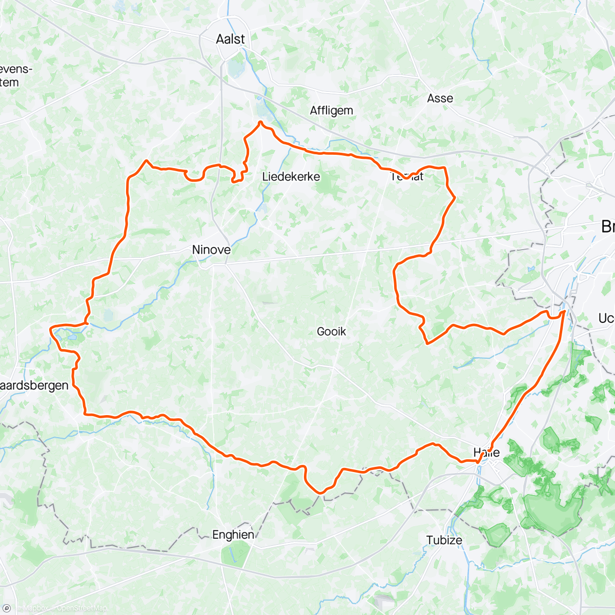 Map of the activity, JL-Toers op dinsdag --- Tour des Chantiers 👷👷‍♀️👷‍♂️