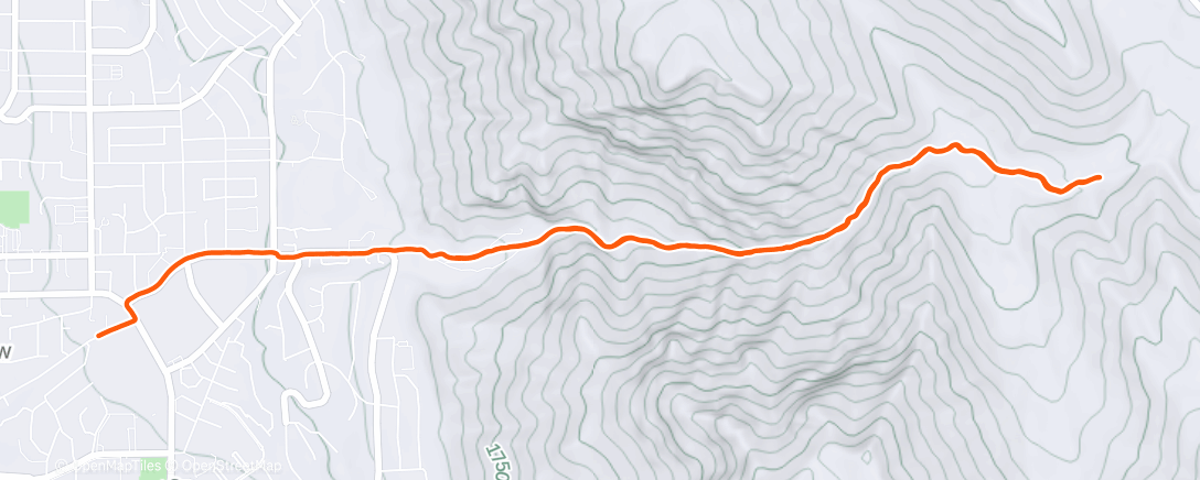 Map of the activity, Rock canyon, rock canyon