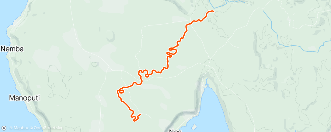 Map of the activity, Zwift -WarmUp -  Pacer Group Ride: Makuri 40 in Makuri Islands with Bernie