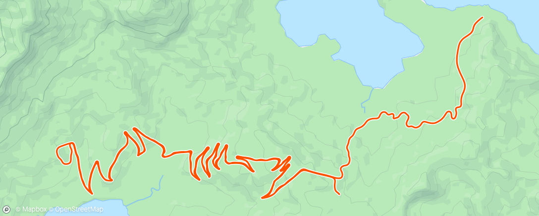 Map of the activity, Zwift - 2x8 1'15 R 1  4.4w in Watopia