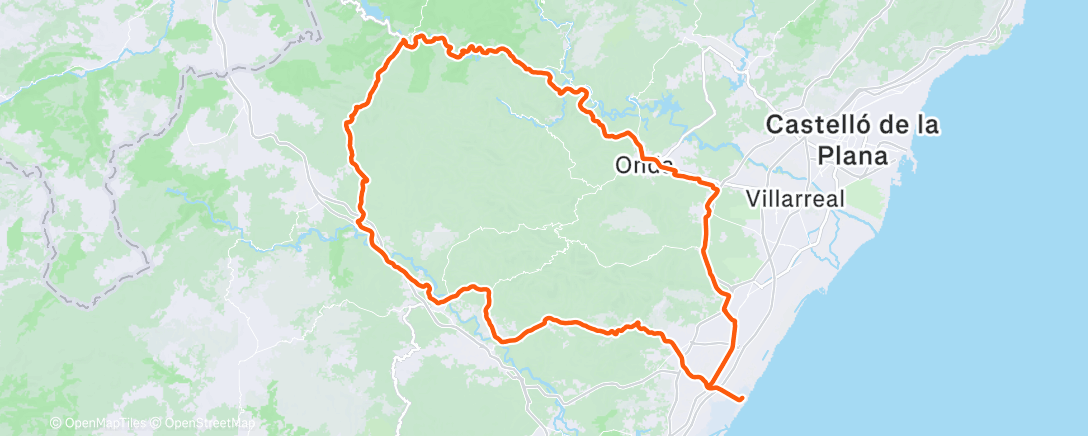 Map of the activity, Ruta Navideña mano a mano 🚴‍♀️🚴‍♂️