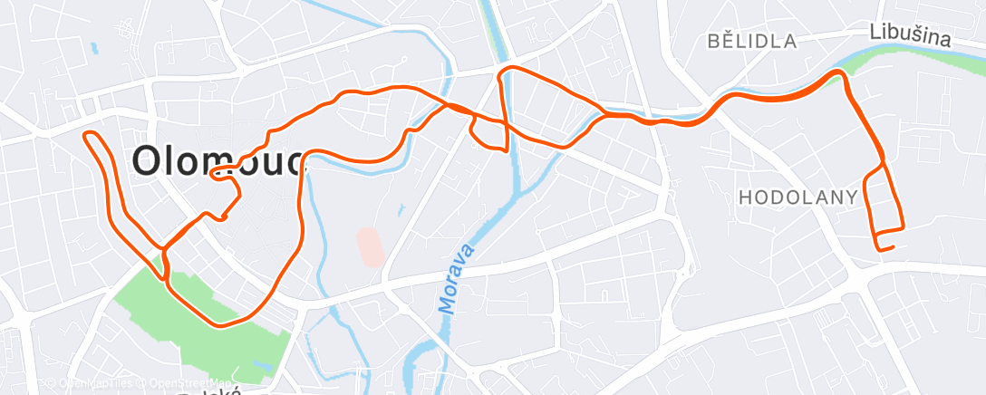Map of the activity, Proběhnutí pro dárky