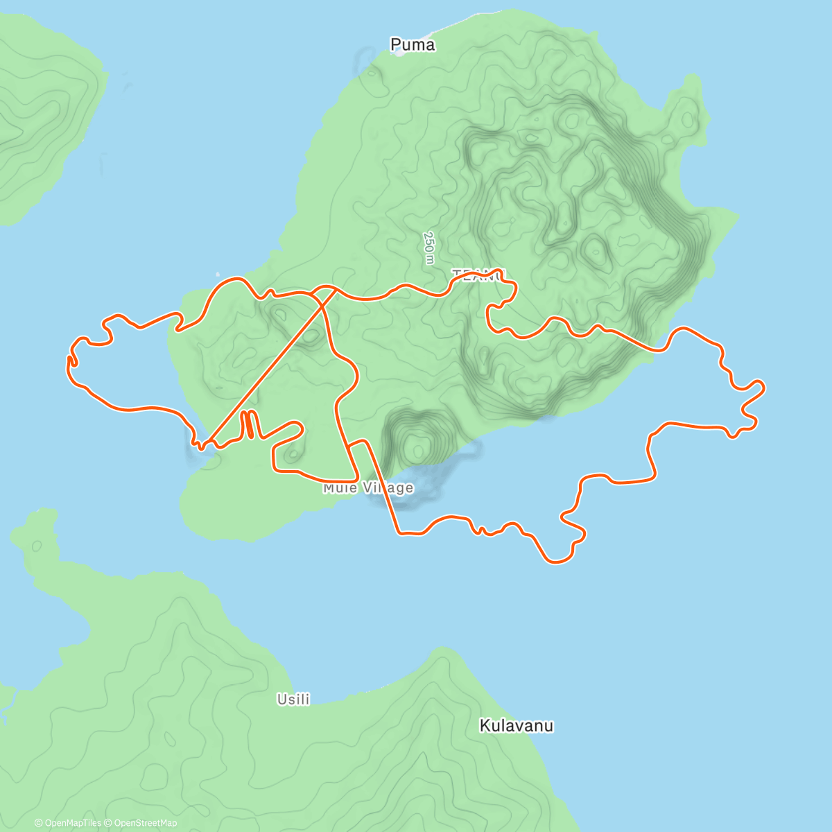 Map of the activity, Zwift - Watopia's Waistband in Watopia