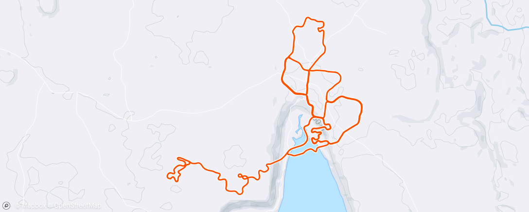 Mapa da atividade, Zwift - Zwift Camp: Baseline | Endurance Elevator in Makuri Islands