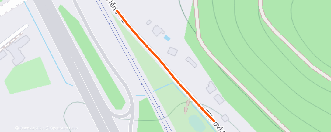 Map of the activity, Lunch Hike