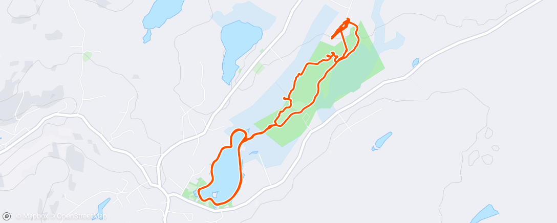 Map of the activity, Ride before Snowmagedden II (80cm)