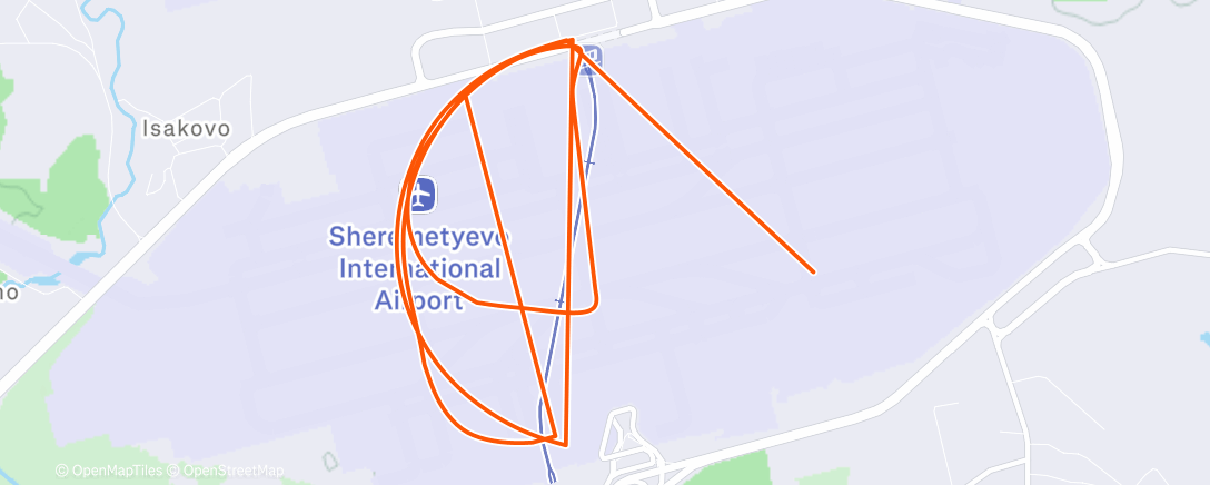 Map of the activity, Lunch Walk