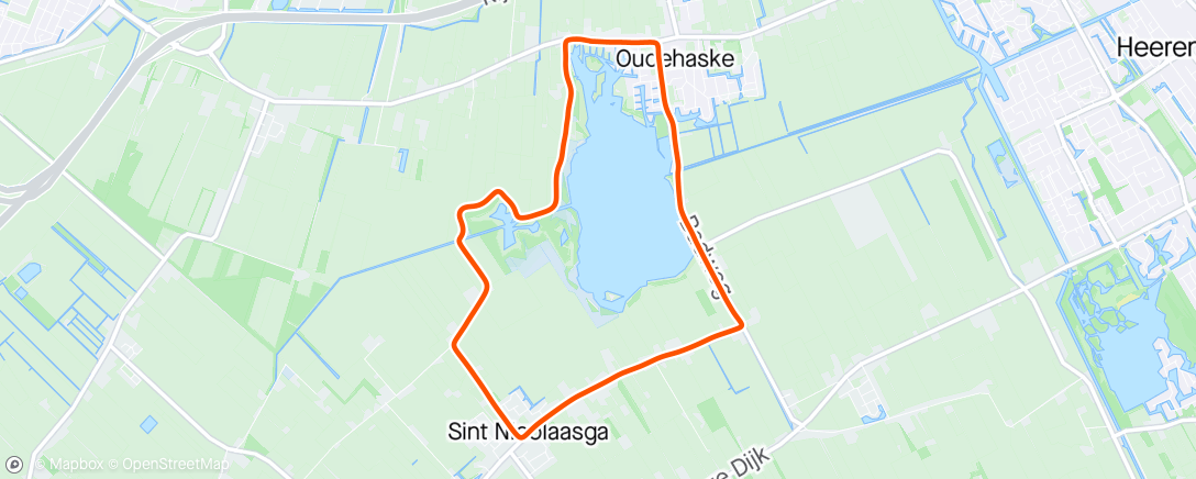 Map of the activity, Rondje Nannewiid