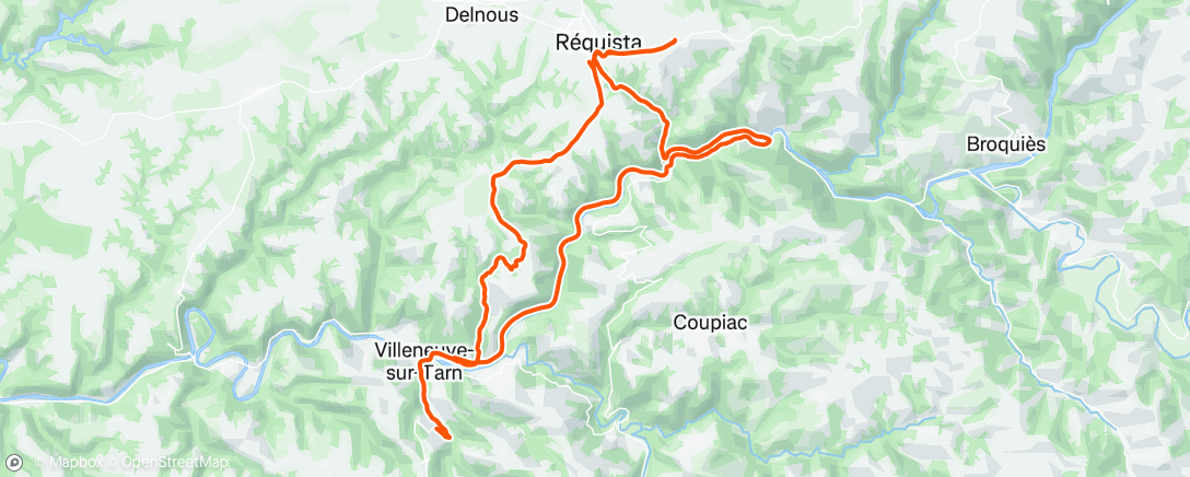 Carte de l'activité