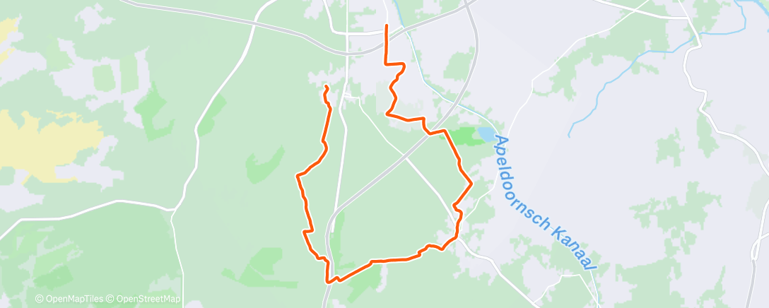 Map of the activity, Op zoek naar paarden.