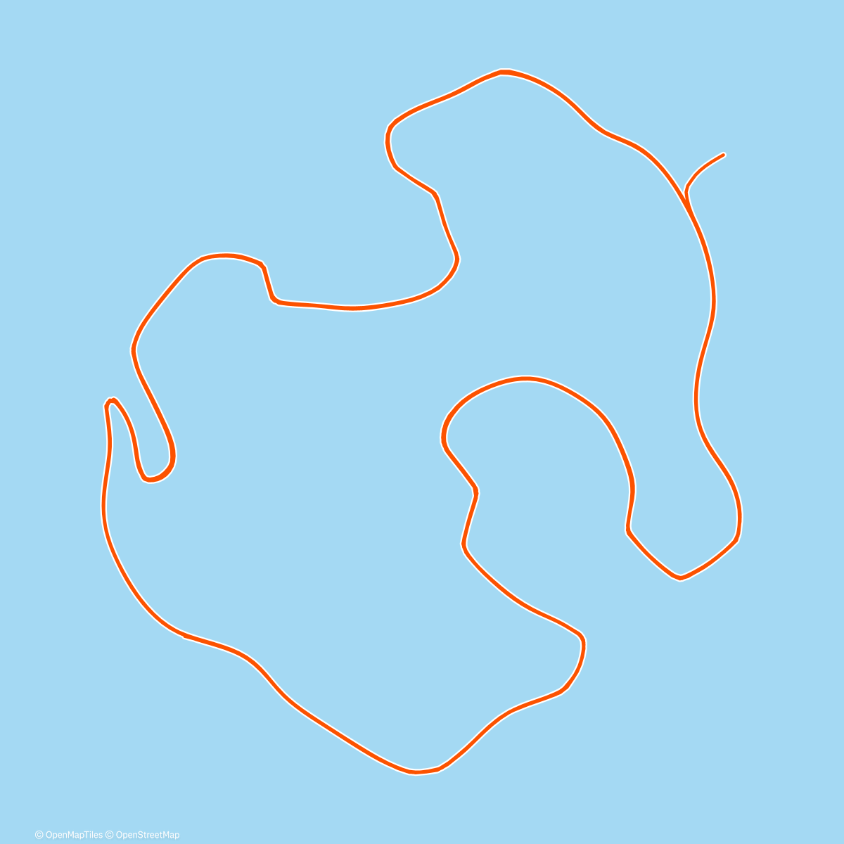 Карта физической активности (Zwift - JOIN: 5x 8 min intensive endurance intervals on Volcano Circuit in Watopia)