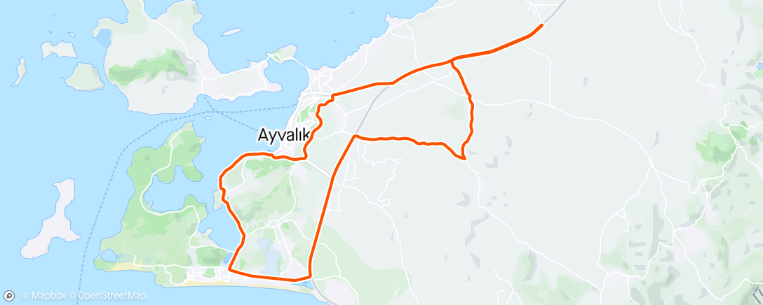 Map of the activity, Murateli