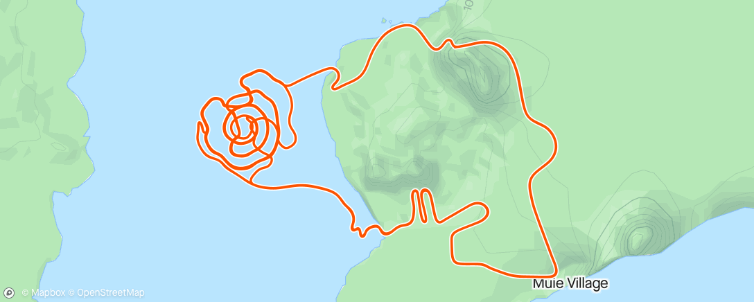 Map of the activity, Zwift - Race: Chasing Tour | Chasing Pink - Stage 7 (A) on Volcano Climb After Party in Watopia