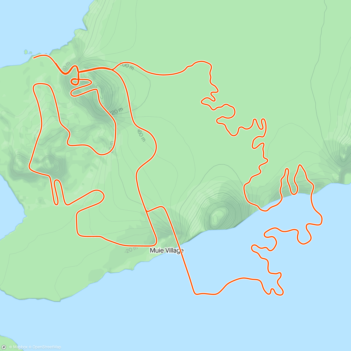 Map of the activity, Zwift - Active Recovery in Watopia