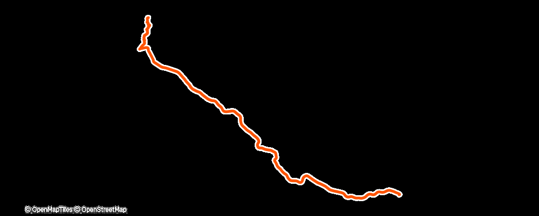 Map of the activity, Morning Ride
