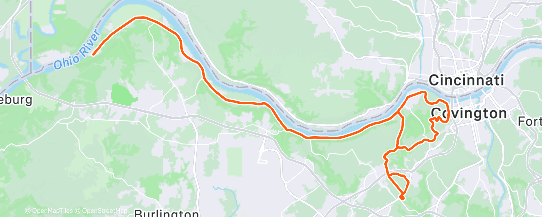 Map of the activity, Start of Christmas Break