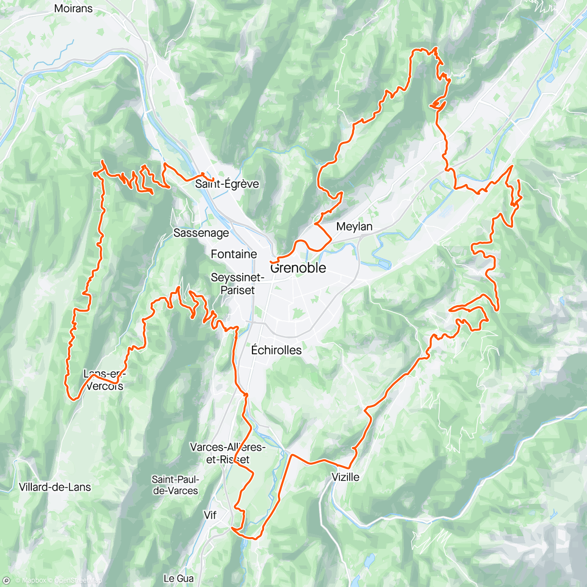 Mapa da atividade, UT4M graveul revisité