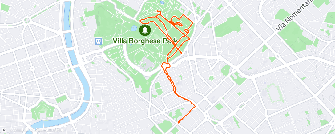 Mapa da atividade, Morning Run