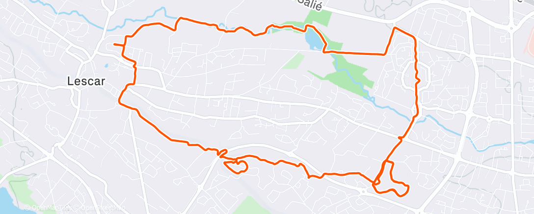 Map of the activity, Au soleil avec Alexandre