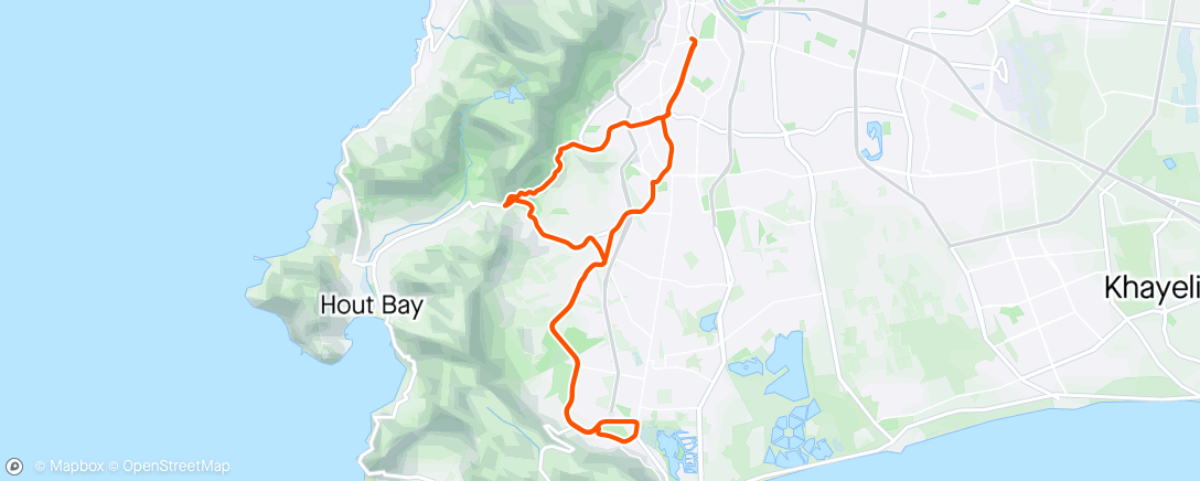 Map of the activity, Morning Ride - 1st ride in a few weeks