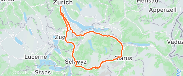 Route map for Pragel Social Ride!