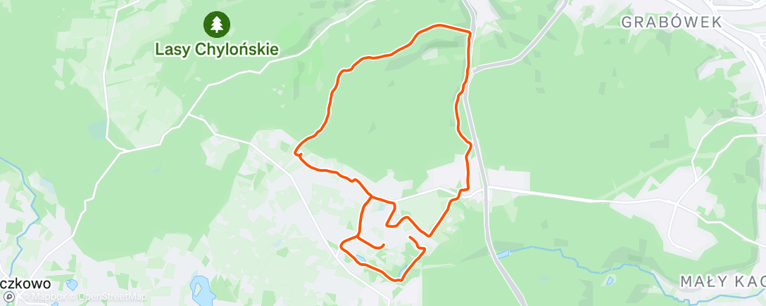 Map of the activity, Lunch Ride