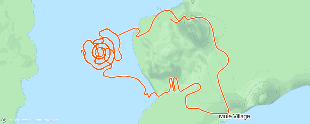 Map of the activity, Zwift - Race: DZR After Party Series (A) on Volcano Climb in Watopia