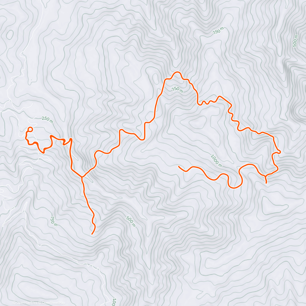 Карта физической активности (Zwift - Climb Portal: Cote de Domancy at 100% Elevation in France)