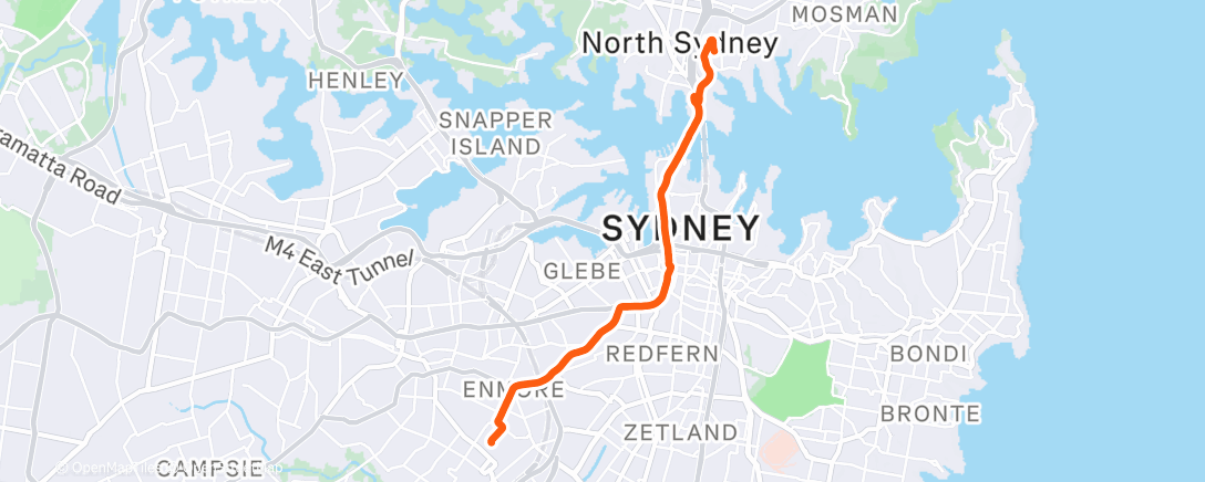 Map of the activity, $39mil commute