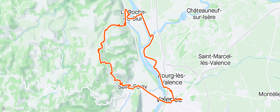Map of the activity, AW Hivernale avec Gusss