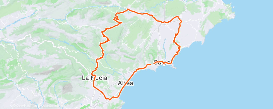 Map of the activity, RADW