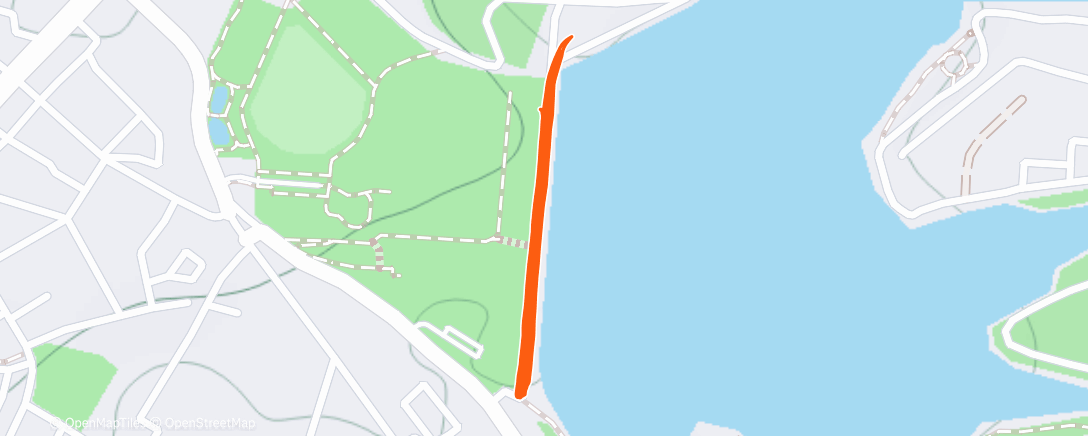 Карта физической активности (朝のランニング)