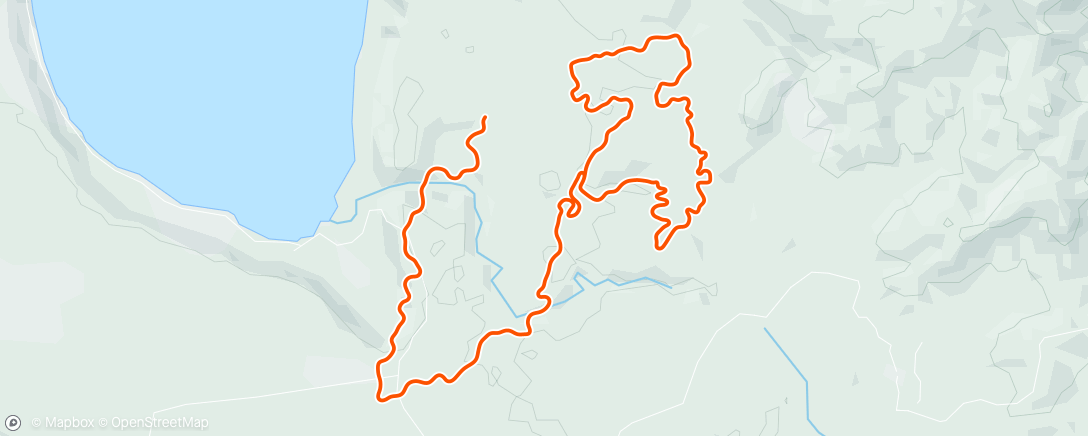 Map of the activity, Zwift - Kappa Quest in Makuri Islands