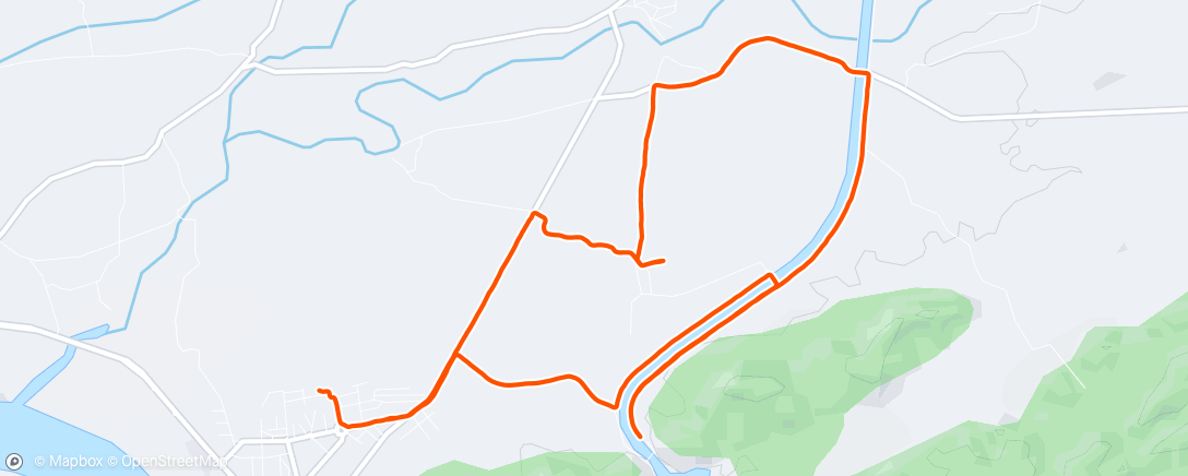 Map of the activity, Morning Ride